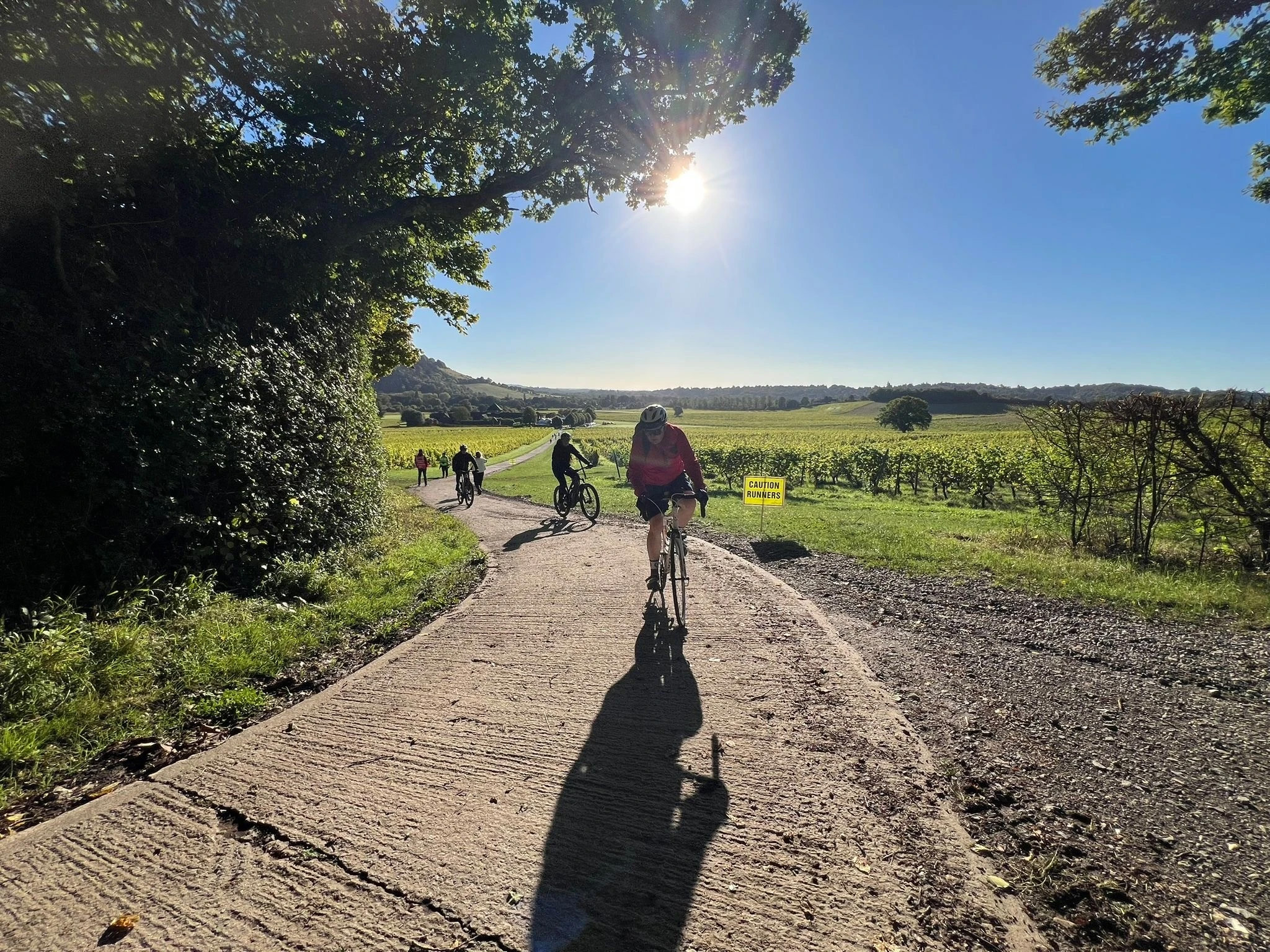 100km sponsored bike ride through the Surrey Hills